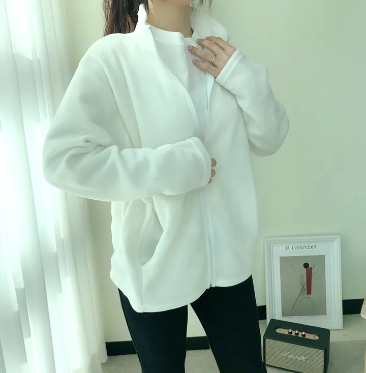 🚚당일배송🚚[빅사이즈가능]보들보들 간절기 학생 교복템 스쿨룩 후리스집업 *5컬러* 상세 이미지 3
