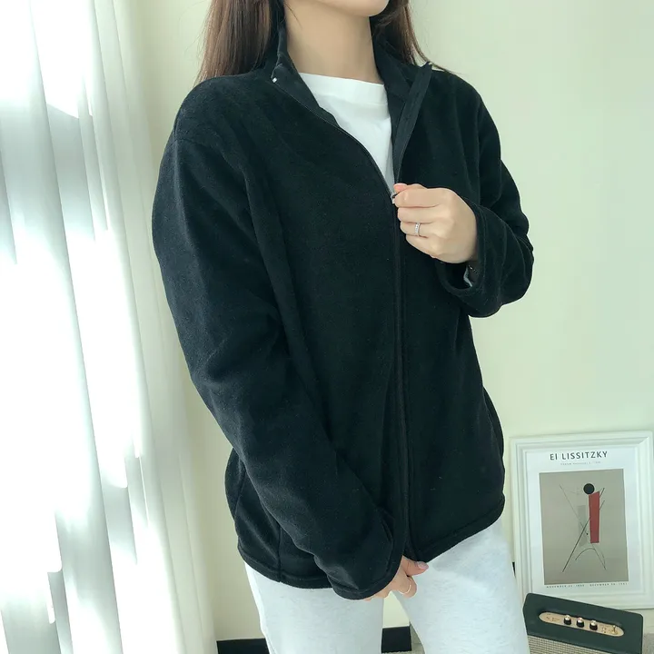 🚚당일배송🚚[빅사이즈가능]보들보들 간절기 학생 교복템 스쿨룩 후리스집업 *5컬러* 상세 이미지 15