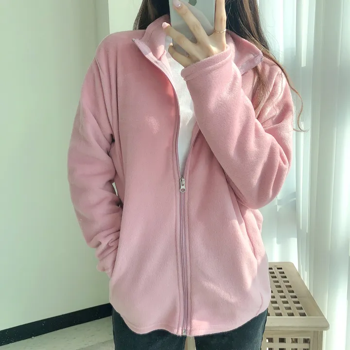🚚당일배송🚚[빅사이즈가능]보들보들 간절기 학생 교복템 스쿨룩 후리스집업 *5컬러* 상세 이미지 21