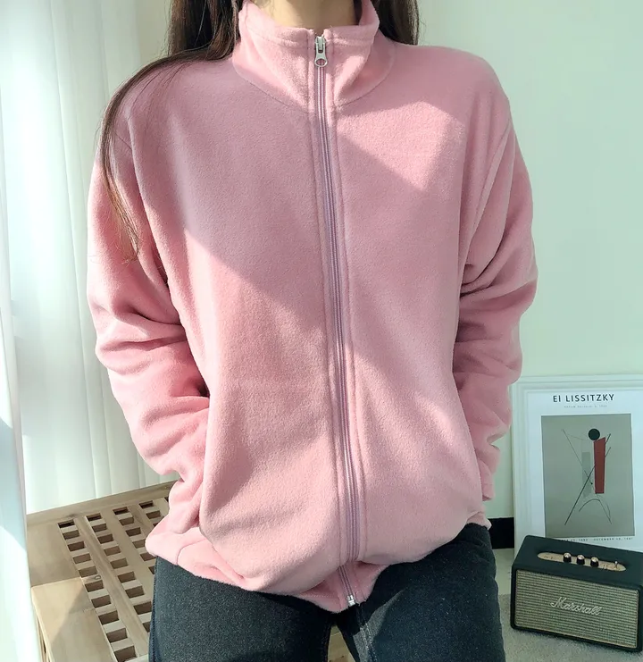 🚚당일배송🚚[빅사이즈가능]보들보들 간절기 학생 교복템 스쿨룩 후리스집업 *5컬러* 상세 이미지 20