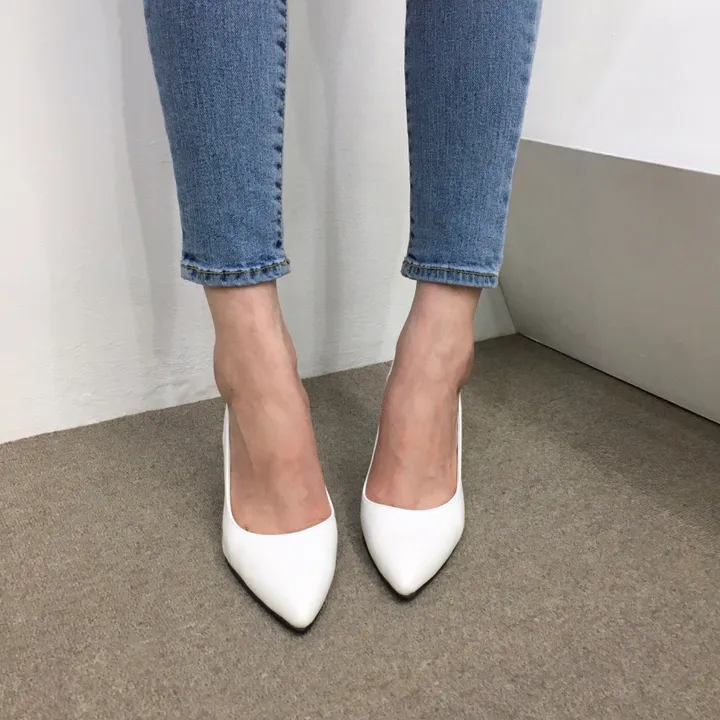 [국내제작/당일배송]사각통굽 발편한 슬링백 쿠션힐 3cm, 5cm, 6cm, 8cm 상세 이미지 13