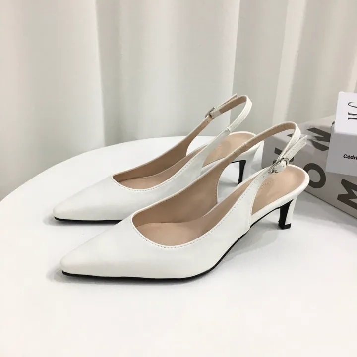 [국내제작/초특가]라텍스쿠션 슬링백 힐 3cm, 6cm (225~255mm) 상세 이미지 39