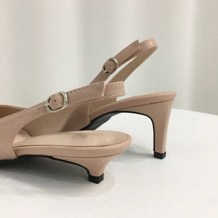 [국내제작/초특가]라텍스쿠션 슬링백 힐 3cm, 6cm (225~255mm) 상세 이미지 76