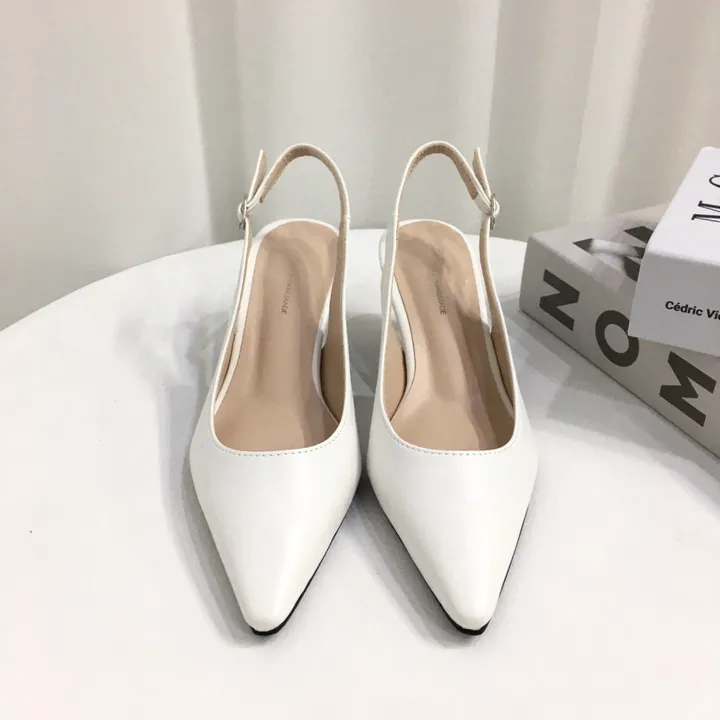 [국내제작/초특가]라텍스쿠션 슬링백 힐 3cm, 6cm (225~255mm) 상세 이미지 37