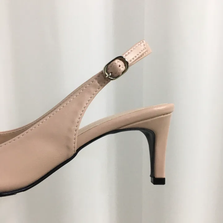 [국내제작/초특가]라텍스쿠션 슬링백 힐 3cm, 6cm (225~255mm) 상세 이미지 75