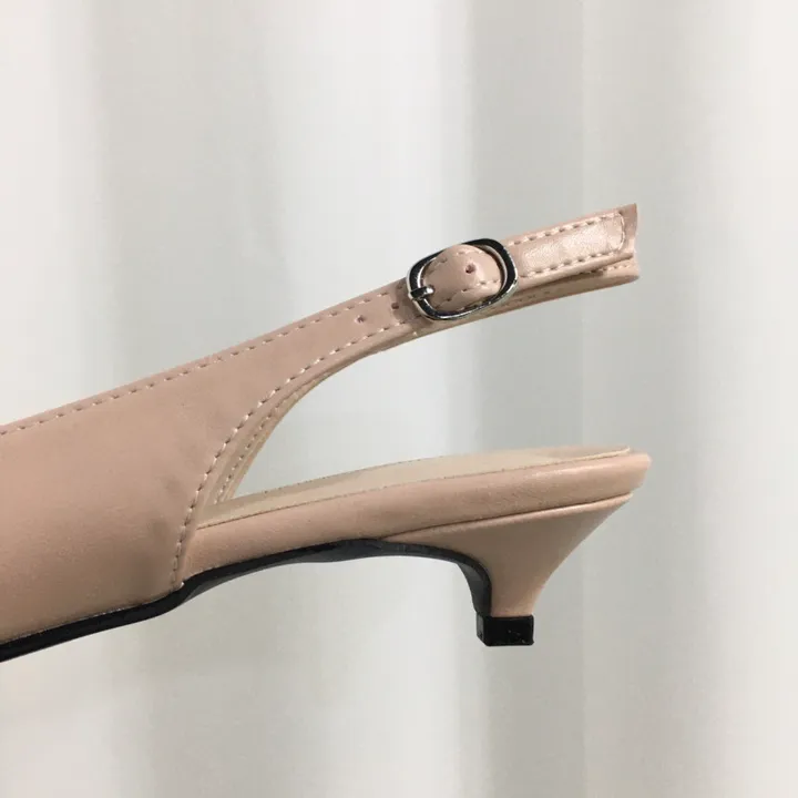 [국내제작/초특가]라텍스쿠션 슬링백 힐 3cm, 6cm (225~255mm) 상세 이미지 74