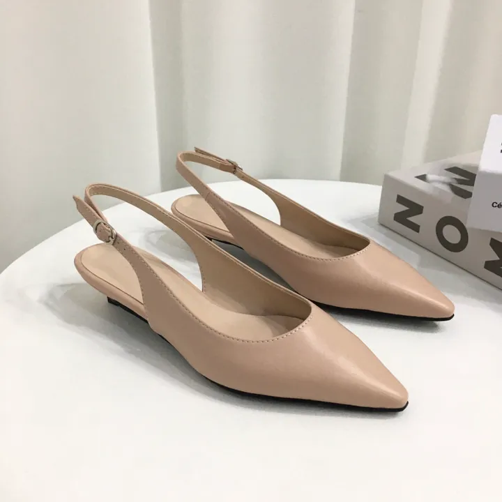 [국내제작/초특가]라텍스쿠션 슬링백 힐 3cm, 6cm (225~255mm) 상세 이미지 16