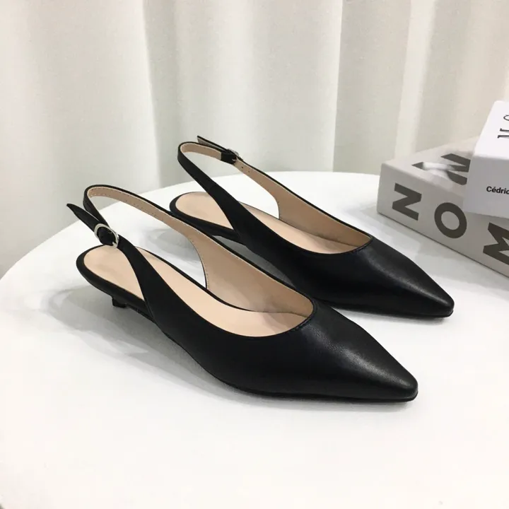 [국내제작/초특가]라텍스쿠션 슬링백 힐 3cm, 6cm (225~255mm) 상세 이미지 31
