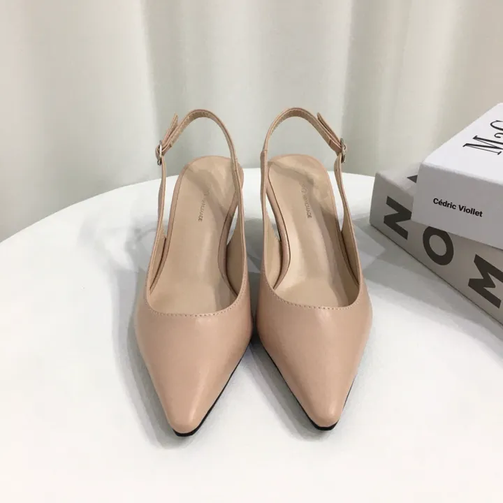 [국내제작/초특가]라텍스쿠션 슬링백 힐 3cm, 6cm (225~255mm) 상세 이미지 48