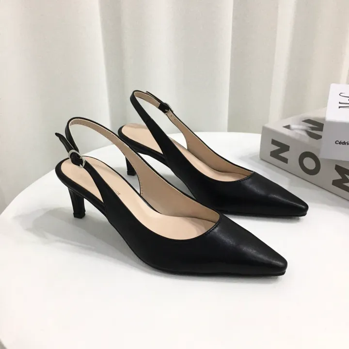 [국내제작/초특가]라텍스쿠션 슬링백 힐 3cm, 6cm (225~255mm) 상세 이미지 64