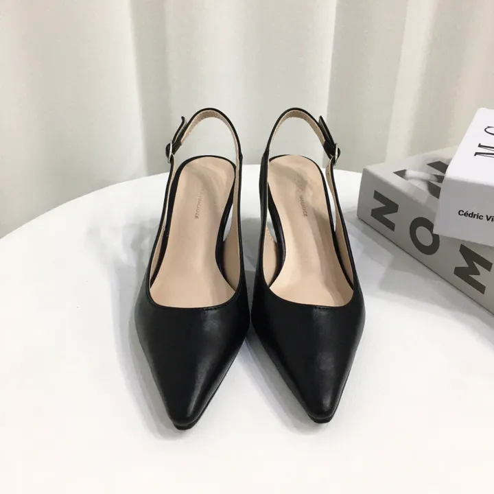 [국내제작/초특가]라텍스쿠션 슬링백 힐 3cm, 6cm (225~255mm) 상세 이미지 63