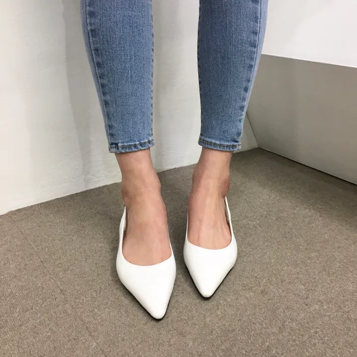 [국내제작/초특가]라텍스쿠션 슬링백 힐 3cm, 6cm (225~255mm) 상세 이미지 8