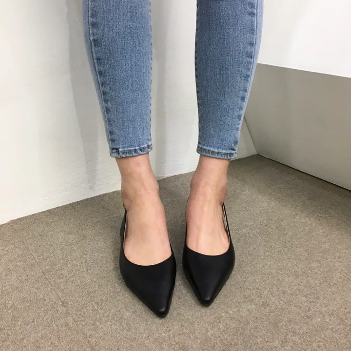 [국내제작/초특가]라텍스쿠션 슬링백 힐 3cm, 6cm (225~255mm) 상세 이미지 33