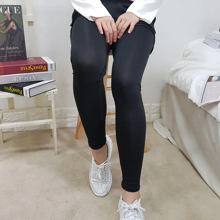 휘트니스 4계절 반바지 레깅스 [M/L/XL사이즈 허리 밴딩 운동복 요가복] 상세 이미지 12