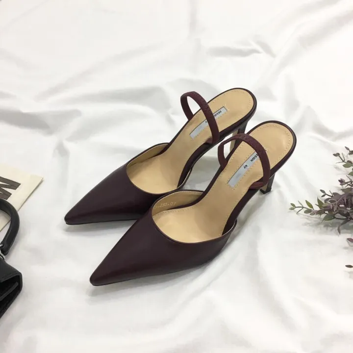 너무이쁜 가을 섹시 스틸레토 밴딩 뮬 힐 9cm 상세 이미지 32