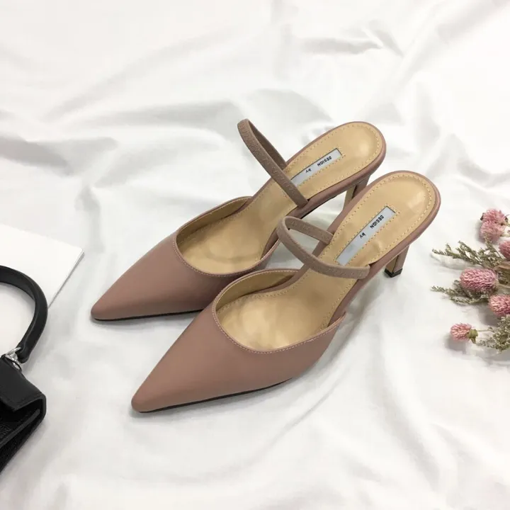 너무이쁜 가을 섹시 스틸레토 밴딩 뮬 힐 9cm 상세 이미지 28