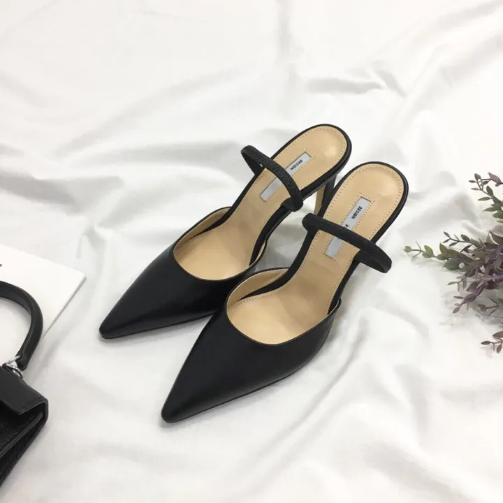 너무이쁜 가을 섹시 스틸레토 밴딩 뮬 힐 9cm 상세 이미지 38