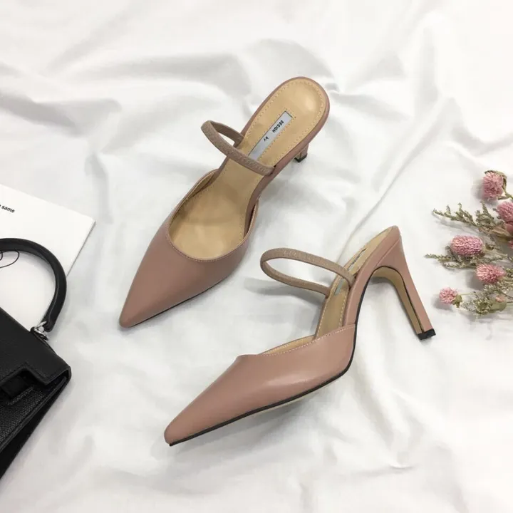 너무이쁜 가을 섹시 스틸레토 밴딩 뮬 힐 9cm 상세 이미지 29