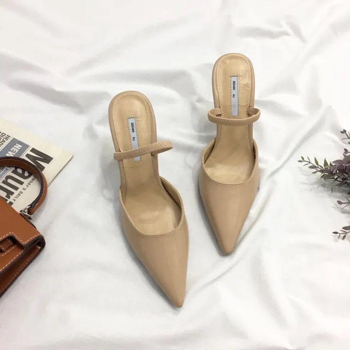 너무이쁜 가을 섹시 스틸레토 밴딩 뮬 힐 9cm 상세 이미지 24