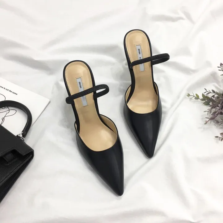 너무이쁜 가을 섹시 스틸레토 밴딩 뮬 힐 9cm 상세 이미지 37