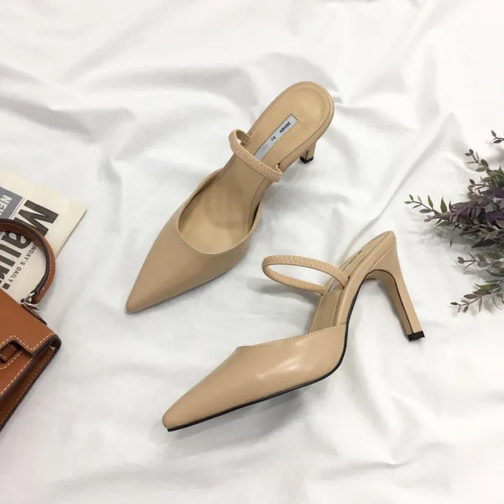 너무이쁜 가을 섹시 스틸레토 밴딩 뮬 힐 9cm 상세 이미지 26