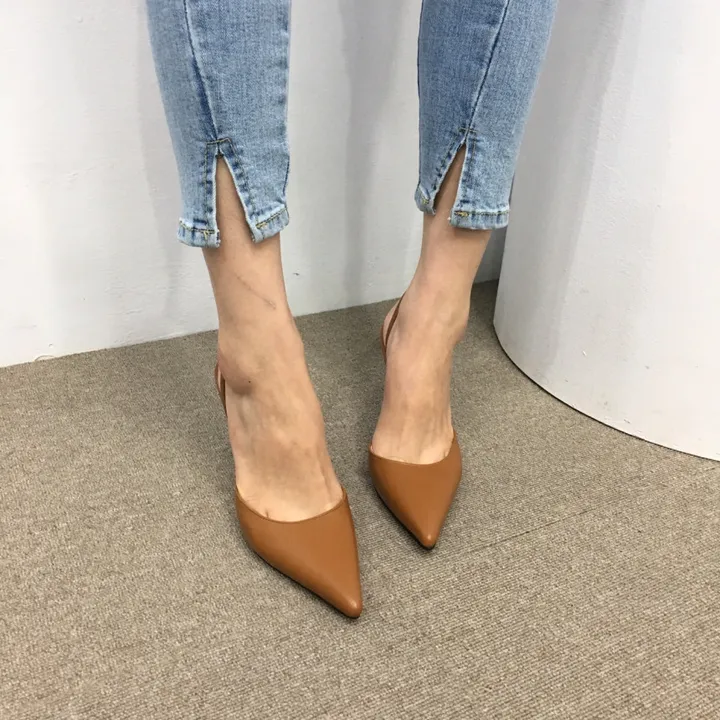 너무이쁜 가을 섹시 스틸레토 밴딩 뮬 힐 9cm 상세 이미지 21