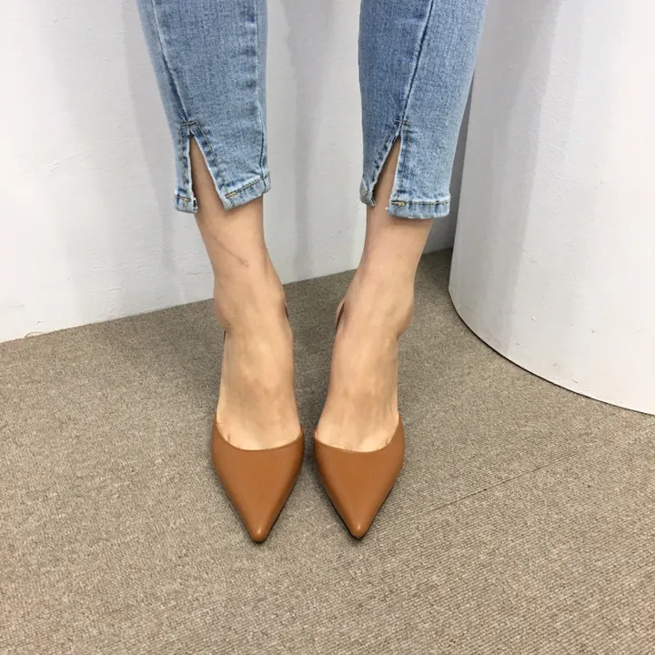 너무이쁜 가을 섹시 스틸레토 밴딩 뮬 힐 9cm 상세 이미지 19