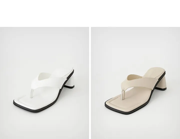 [자체제작/당일발송] 카일리 쿠셔닝 쪼리 슬리퍼 힐(6.5cm) 상세 이미지 38