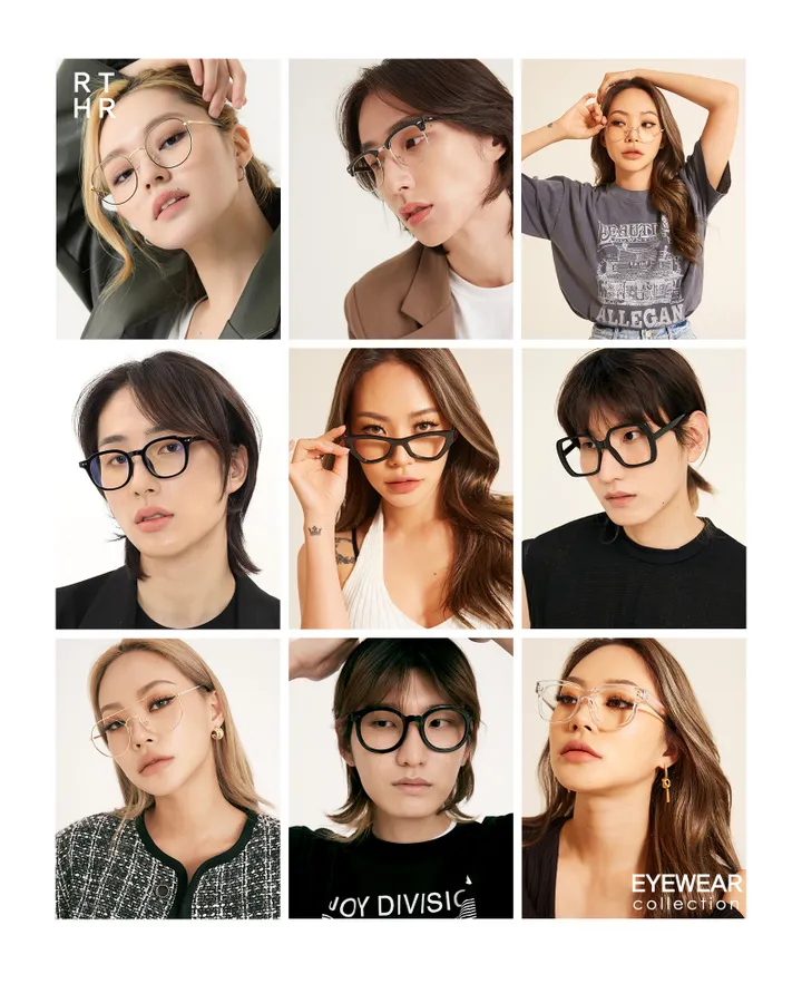 ✨얼굴소멸✨오버사이즈 데일리 스퀘어 뿔테 선글라스 상세 이미지 2