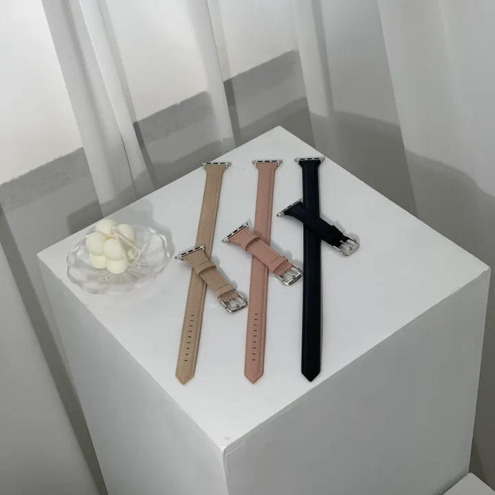 3color 추천해요! 애플워치 더블투어 슬림라인 가죽 스트랩 상세 이미지 4