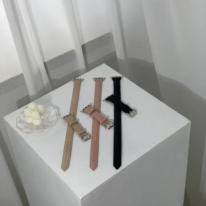3color 추천해요! 애플워치 더블투어 슬림라인 가죽 스트랩 상세 이미지 5