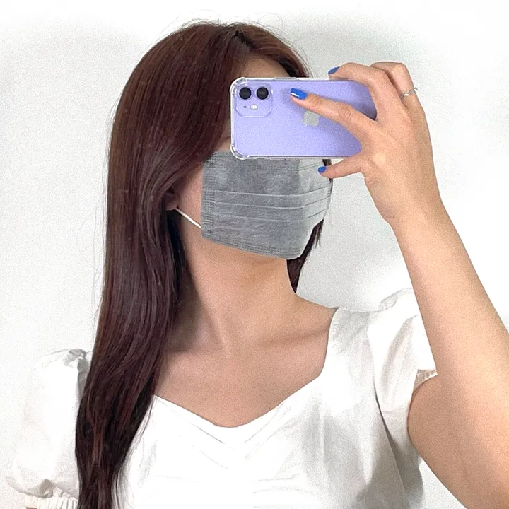 파스텔 컬러  일회용 마스크 50개 1set 한박스 6color 상세 이미지 24