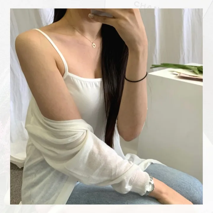 [2장이상 할인 /자체제작/당일출고/L~3XL] 데일리 베이직 스퀘어 이너나시 끈나시 학생 교복나시 빅사이즈 나시 이너탑나시 3color 상세 이미지 26
