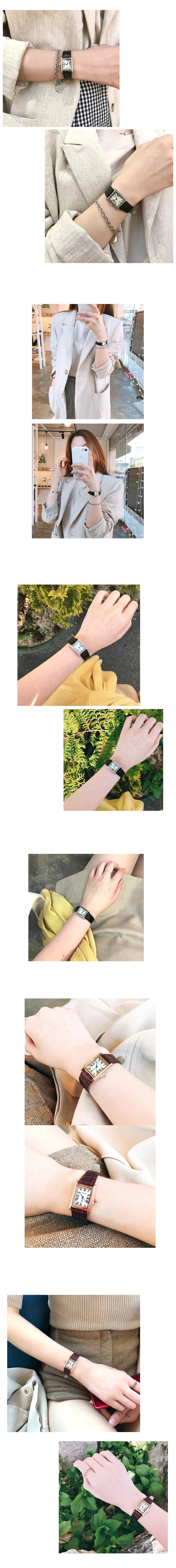 ⭐BEST⭐ 🚀당일발송🚀 *주문폭주* 리얼소가죽 손목시계 (3color) *Eban 상세 이미지 10