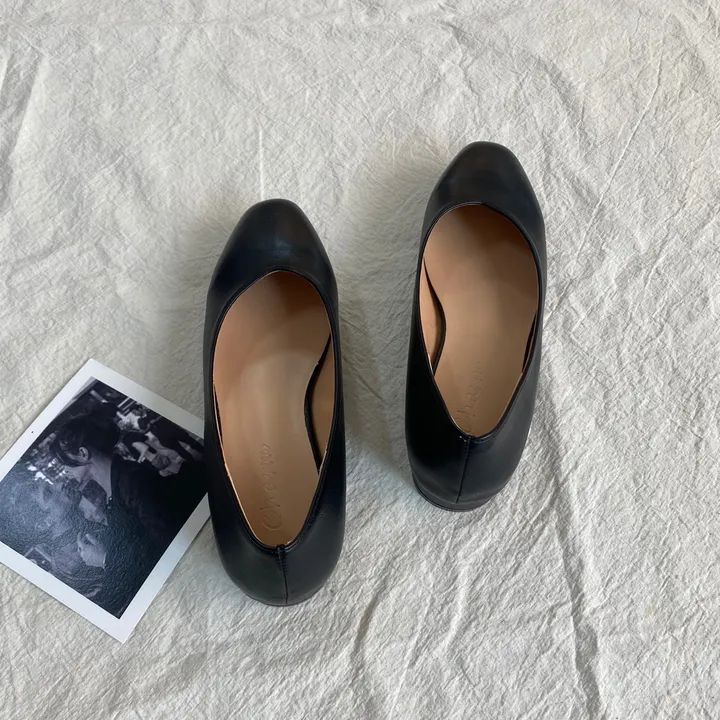 로우굽 베이직 기본 펌프스 슬림한 구두 (2.0cm) 상세 이미지 11
