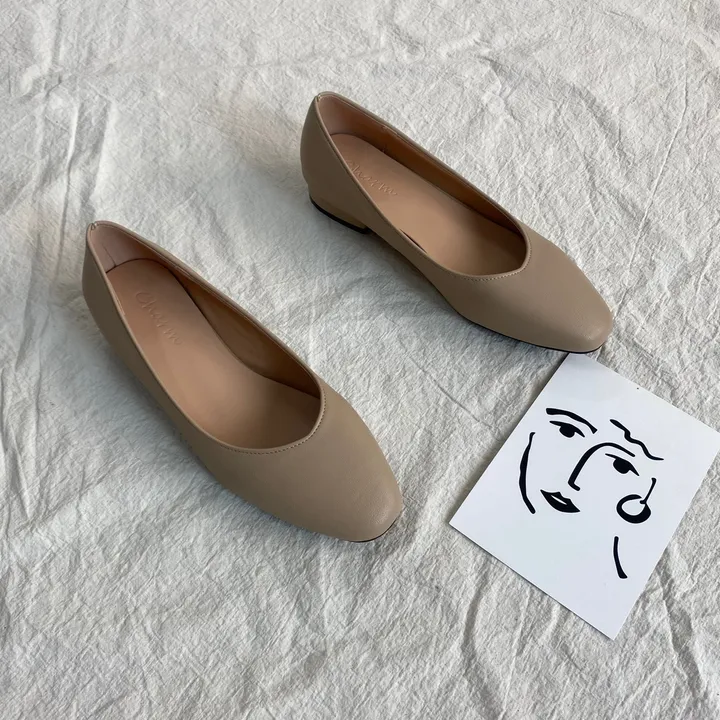 로우굽 베이직 기본 펌프스 슬림한 구두 (2.0cm) 상세 이미지 19