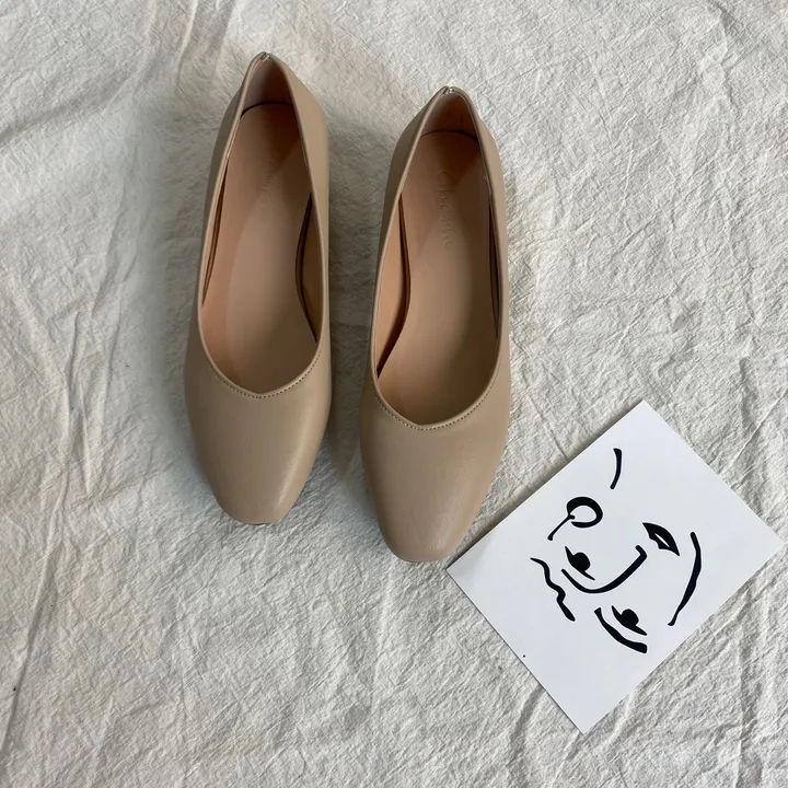 로우굽 베이직 기본 펌프스 슬림한 구두 (2.0cm) 상세 이미지 14