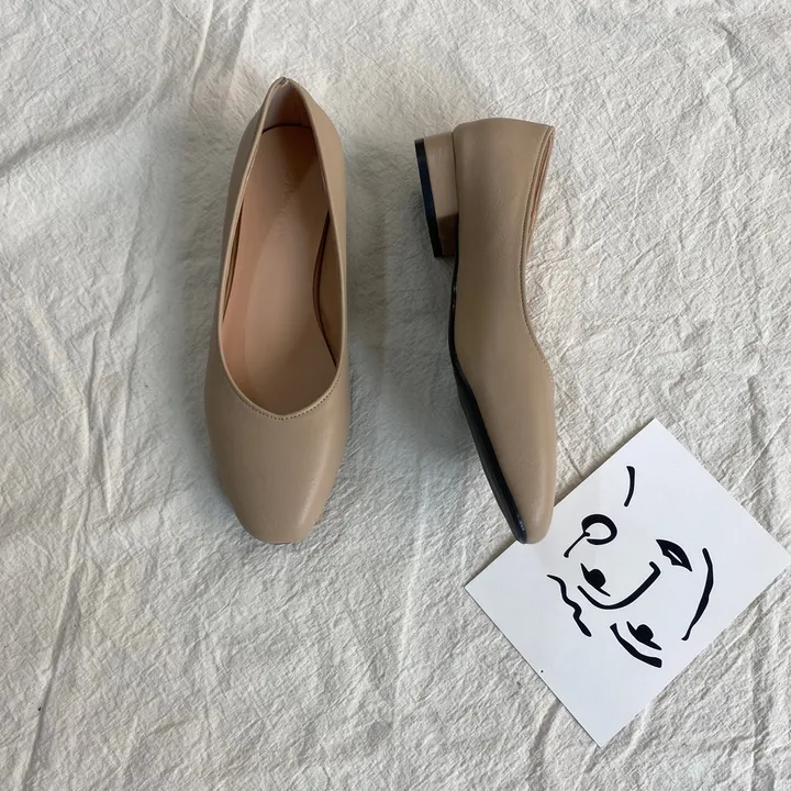 로우굽 베이직 기본 펌프스 슬림한 구두 (2.0cm) 상세 이미지 15