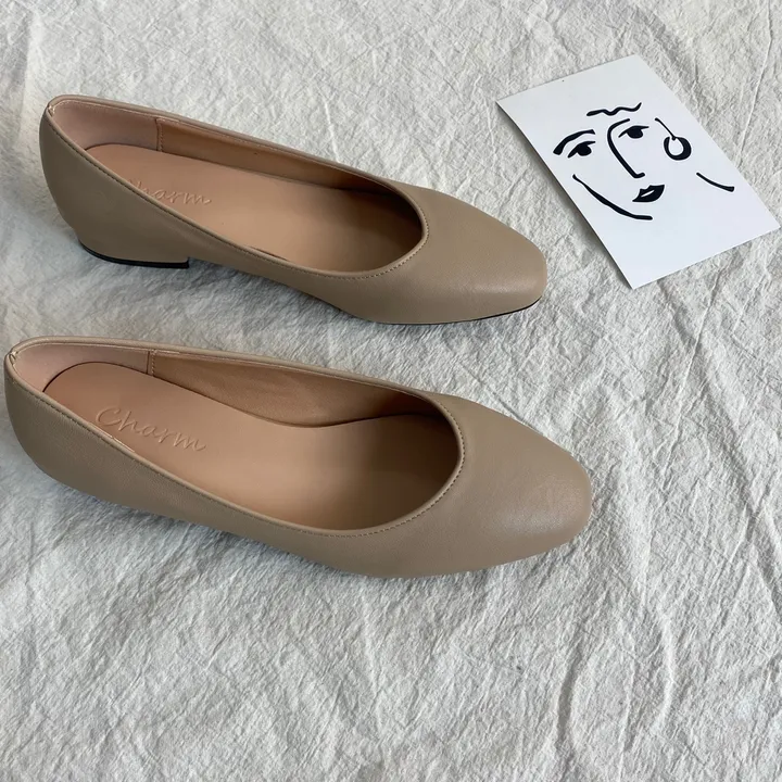 로우굽 베이직 기본 펌프스 슬림한 구두 (2.0cm) 상세 이미지 16