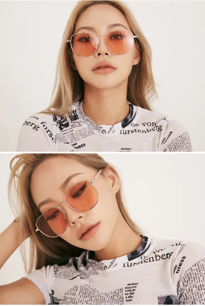 🌈주문폭주🌈 레트로 긱시크 패션 미노이 선글라스 유니크 뿔테 틴트 안경 상세 이미지 55