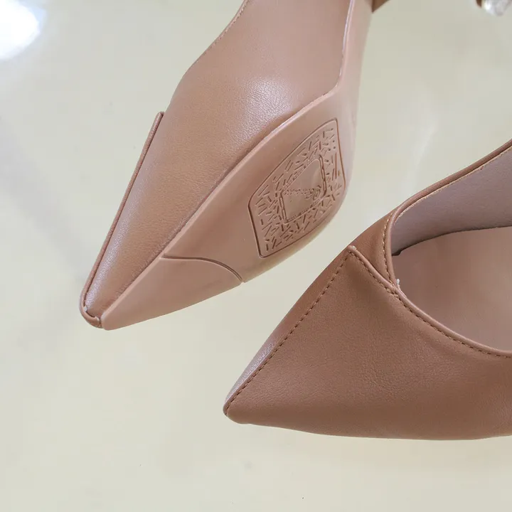 발편한 베이직 뾰족코 절개 라인 미들힐(6cm) 상세 이미지 19