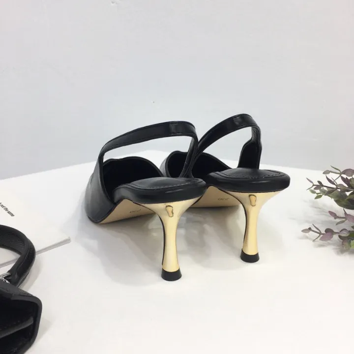 가을신상 튤립 스틸레토 슬링백 힐 7cm 상세 이미지 13