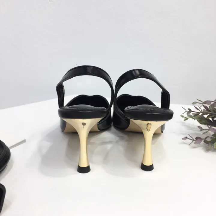 가을신상 튤립 스틸레토 슬링백 힐 7cm 상세 이미지 14