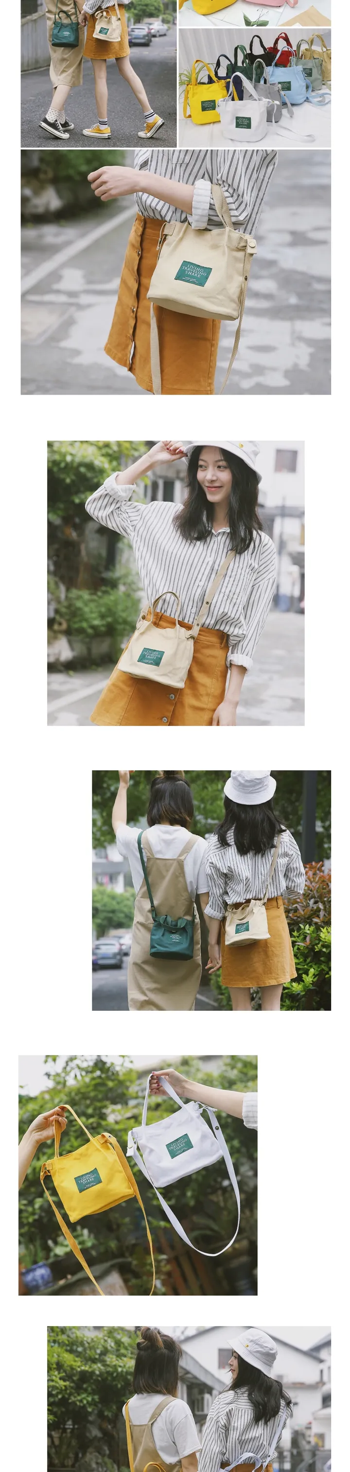[당일발송/1+1할인]미니 손가방 에코백 페이머스 상세 이미지 6