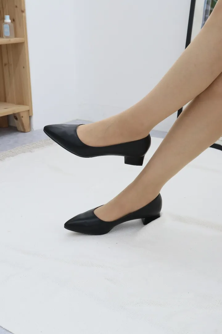 100%국산 펌프스힐 모음 3,5,6,8cm 통굽 뾰족코 상세 이미지 42