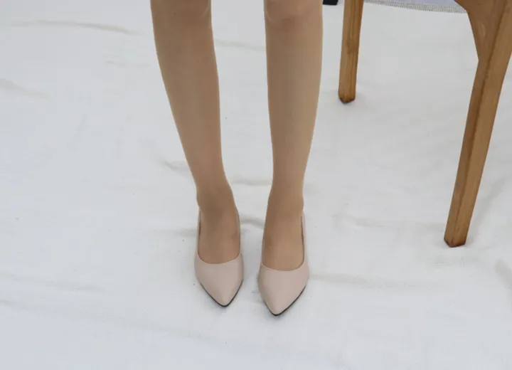 100%국산 펌프스힐 모음 3,5,6,8cm 통굽 뾰족코 상세 이미지 49