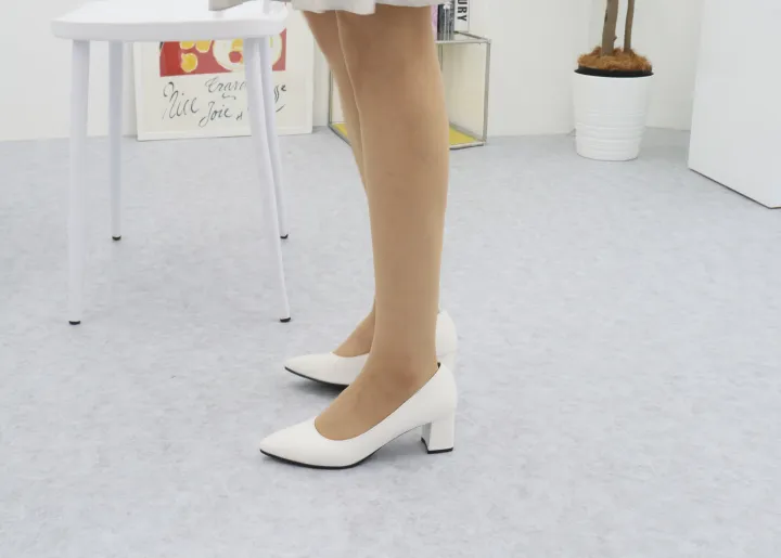 100%국산 펌프스힐 모음 3,5,6,8cm 통굽 뾰족코 상세 이미지 74