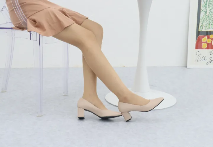 100%국산 펌프스힐 모음 3,5,6,8cm 통굽 뾰족코 상세 이미지 79