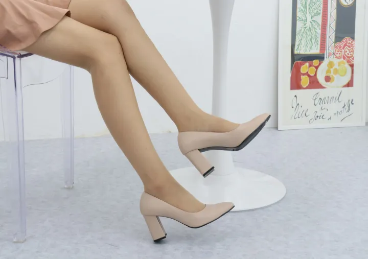 100%국산 펌프스힐 모음 3,5,6,8cm 통굽 뾰족코 상세 이미지 96