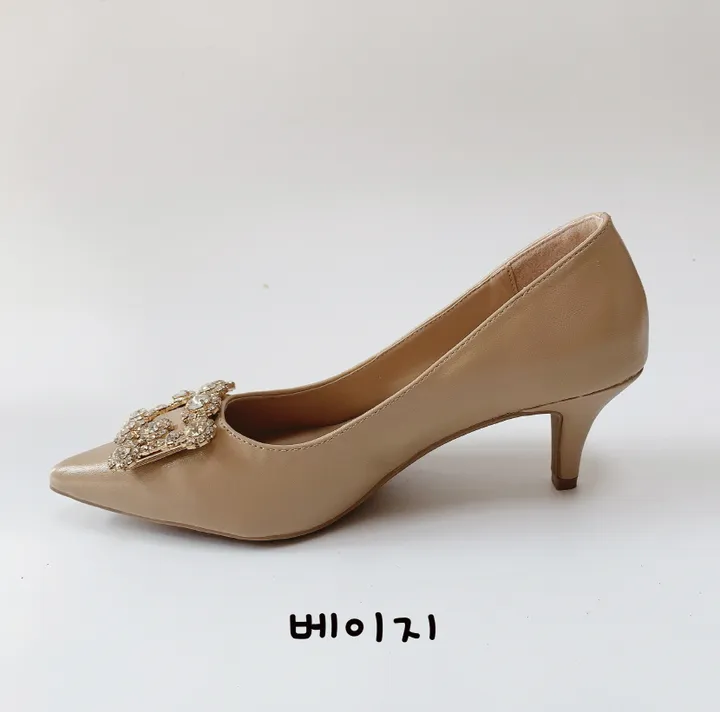 스틸레토 큐빅 블링 펌프스힐 상세 이미지 24